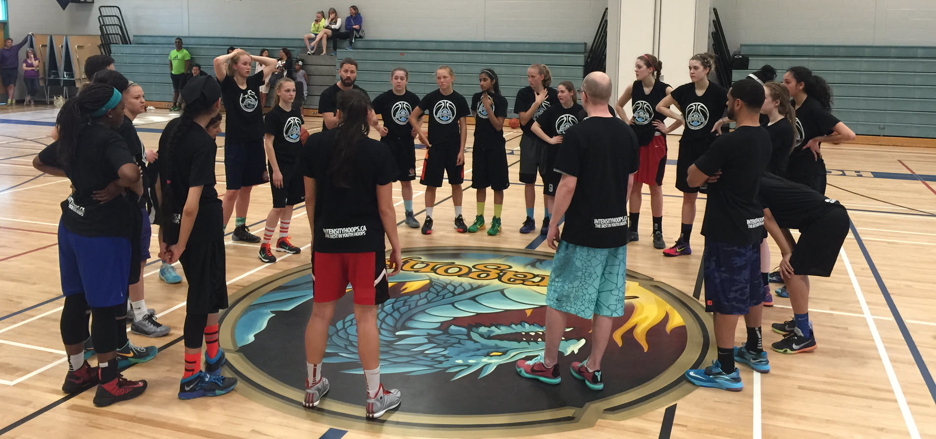 Intensity Hoops camp at Fleetwood
